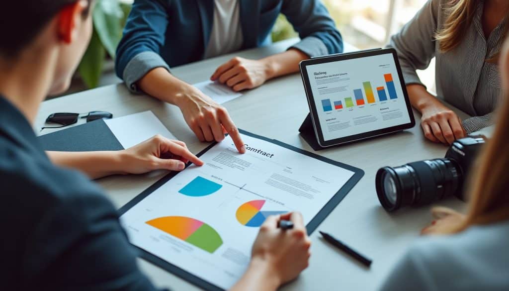 découvrez les clauses essentielles d’un contrat avec une agence de campagne de communication : missions, budget, délais et responsabilités.