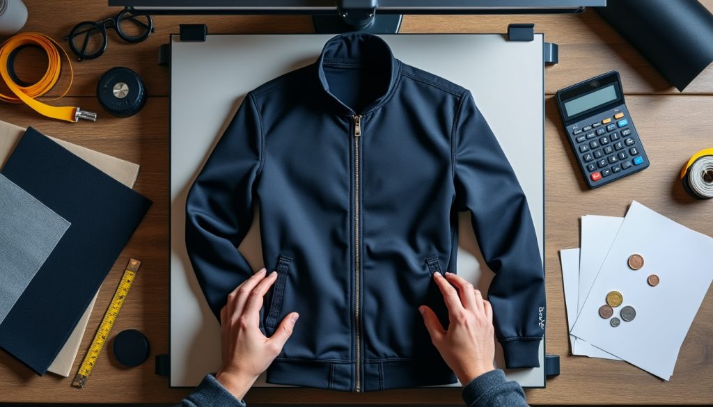découvrez le budget à prévoir pour l’impression sur veste et les étapes clés pour mettre en place votre projet, du choix du marquage à la personnalisation.